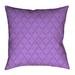 Latitude Run® Avicia Geometric Throw Pillow Polyester/Polyfill blend in White/Indigo | 36 H x 36 W x 14 D in | Wayfair