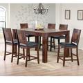 Red Barrel Studio® Rangeworthy 7 Piece 36" Pub Table Set Wood/Metal in Brown/Red | Wayfair WAY.PUB105