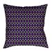 Latitude Run® Avicia Indoor/Outdoor Throw Pillow Polyester/Polyfill blend in Indigo | 18 H x 18 W x 9.5 D in | Wayfair