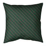 Latitude Run® Avicia Stripe Geometric Square Pillow Cover Polyester in Green | 26 H x 2 D in | Wayfair BB26A34030484D5BA9612650EAFC16B3