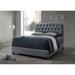 Charlton Home® Chesser Upholstered Standard Bed Polyester in Gray | 50 H x 62.88 W x 85.63 D in | Wayfair 15A8AAA674D44B90972B1193EE4F9A41