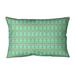 Latitude Run® Avicia Diamonds Lumbar Pillow Polyester in Orange/Green | 20 H x 14 W x 1 D in | Wayfair C8DE6E5CD06B444C823977ECCC2A9874