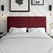 Mercury Row® Hetherington Upholstered Panel Headboard Upholstered in Brown | 51 H x 41 W x 4 D in | Wayfair 2A9C09ACE1704F4285C42100072308F9