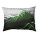 Tucker Murphy Pet™ Burkart Lightning Below the Summit Dog Pillow/Classic Polyester/Fleece in Green | 17 H x 42 W x 42 D in | Wayfair