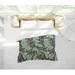 Fleur De Lis Living Pattinson Comforter Set Polyester/Polyfill/Microfiber in Gray/Green/Yellow | Queen Comforter + 2 Pillow Cases | Wayfair