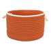 Bay Isle Home™ Otis Utility Fabric Basket Fabric in Orange | 12 H x 18 W x 18 D in | Wayfair 833F123BF54C4E12B19D069166AA8CE9