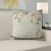 East Urban Home Blossoms over the River Throw Pillow Polyester/Polyfill/Linen in Indigo | 14 H x 14 W x 14 D in | Wayfair