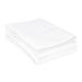 Ebern Designs Colville Modern Solid Flannel Cotton Pillowcase Flannel in White | King | Wayfair EBF59859F0CD4CCE9E4553674E34A70F