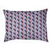 Tucker Murphy Pet™ Chen Skyscrapers Pattern Outdoor Dog Pillow Polyester in Pink/Blue | 6 H x 28 W in | Wayfair 8B1D7760641D4388ACBD42667FB1C4CE