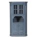 August Grove® Southville 43" Wide Server Wood in Green | 79 H x 43 W x 24 D in | Wayfair 3383EEADD9364C5EBF833EA4988521E4