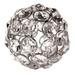 The Holiday Aisle® Sparkle Crystal Beaded Ball Ornament Glass/Metal | 3 H x 3 W x 3 D in | Wayfair 72862