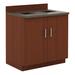 Safco Products Company Modular Cabinetry Storage Cabinet Wood in Brown | 36 H x 36 W x 25 D in | Wayfair 1704MH