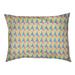 Tucker Murphy Pet™ Chen Shifted Arrows Designer Cat Pillow Fleece, Polyester in Pink/Green/Brown | 18 H x 28 W x 6 D in | Wayfair