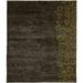 Brown 72 W in Rug - Isabelline One-of-a-Kind Heloise Hand-Knotted Tibetan Gray 6' Round Wool Area Rug Wool | Wayfair