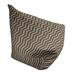 East Urban Home Standard Bean Bag Chair & Lounger Polyester in Black/Brown | 42 H x 42 W x 29 D in | Wayfair 5A6A715263204D6785EF5E58BF914F57