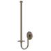 Darby Home Co Goble Wall Mounted Paper Towel Holder Brass in Gray | 15 H x 2.75 W x 2.75 D in | Wayfair 6F49EF02416A48928AD212522E9D9235