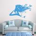 World Menagerie Beauty Salon Wall Decal Vinyl in Blue | 22 H x 35 W in | Wayfair F327EEE2FC4A4FC88A1B4FD39D4938DE