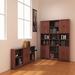 Alera® Valencia 80.25" H x 31.75" W, Six-Shelf, Standard Bookcase Wood in Brown | 80.38 H x 31.75 W x 14 D in | Wayfair ALEVA638232MC