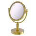 Charlton Home® Mooresville Vanity Top Modern & Contemporary Make-Up/Shaving Mirror Metal in Yellow | 15 H x 8 W x 8 D in | Wayfair