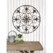 Fleur De Lis Living Floral Scroll Metal | 35 H x 35 W x 1 D in | Wayfair 63E30037DA2043C989C8A0C01908A042