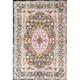 White 24 W in Indoor Area Rug - Alcott Hill® Dahlgreen Traditional Gray/Green/Pink Area Rug Polyester/Wool | Wayfair