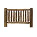 Loon Peak® Lytle Solid Wood Slat Headboard Wood in Brown | 62 H x 82 W x 8 D in | Wayfair F828DA011BFF4EDEBA2B5EF5551FCD28