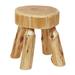 Loon Peak® Lytle Accent Stool Wood in Brown | 15 H x 14 W x 14 D in | Wayfair 648CB1A7C68948DBA543A75853897B60