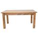 Charlton Home® Robbinsdale Solid Wood Dining Table Wood in Brown | 30 H in | Wayfair BA6228759C104984B479850C4B8B3AD6