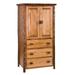 Loon Peak® Cleary Armoire Wood in Brown, Size 73.0 H x 41.0 W x 22.0 D in | Wayfair 18268B2061CE4B008BFB8C0E17D38593