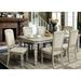 Lark Manor™ Abdulhadi Extendable Dining Set Wood in Brown/White, Size 30.0 H in | Wayfair BE7C73E9337544FFA8A81345F082C927