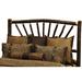 Loon Peak® Cleary Wood Open-Frame Headboard Wood in Brown | 77 W x 4 D in | Wayfair 00325607AB2445F884CDCFB0389079CB