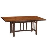 Loon Peak® Cleary Rectangle Solid Wood Dining Table Wood in Brown | 42 H x 48 W x 48 D in | Wayfair F934BA7B5498498597187CD4C7010DBD