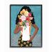 World Menagerie 'Flower Vase Fashion Painting' Graphic Art on Canvas in Blue/White | 1.5 D in | Wayfair 8D92AE72A78642FAAA1F8DF77D1010B9