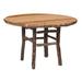 Loon Peak® Cleary Dining Table Wood in Red/Brown | 42 H x 48 W x 48 D in | Wayfair A5B62AD8B30E4DB4A86A3FC17AB06706