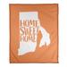 East Urban Home Sweet Rhode Island Fleece Throw Microfiber/Fleece/Microfiber/Fleece in Brown | 52.5 W in | Wayfair 5298F545FD0A487C87525ED2FB90E3F6