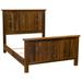 Union Rustic Derecho Solid Wood Low Profile Standard Bed Wood in Brown/Red/White | 60 H x 66 W x 91 D in | Wayfair BF625D578C5245E48B675B1E905CDD97