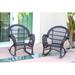 One Allium Way® Byrd Wicker Rocker Outdoor Chair | 36 H x 19 W x 30 D in | Wayfair 54F3E3A7BE7E485FB5A80D15D499417A