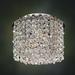 Allegri by Kalco Lighting Milieu Metro 2-Light Semi-Flush Mount Crystal in Gray | 7 H x 8 W x 8 D in | Wayfair 11662-010-FR001