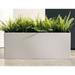 Symple Stuff Whitford Aluminum Planter Box Metal | 12 H x 30 W x 12 D in | Wayfair AR1