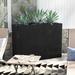 Wade Logan® Gabel Fiberstone Planter Box Composite, Fiberglass in Black | 35 H x 49 W x 13 D in | Wayfair E1195-S1-01