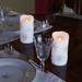 The Holiday Aisle® Snowflake Battery Operated Wax LED Candles Plastic in Gray/White | 6.625 H x 3.5 W x 3.5 D in | Wayfair 92102