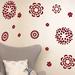 Ophelia & Co. Flower Pattern Wall Decal Vinyl in Brown | 38 H x 48 W in | Wayfair ED3277BE35D64CFDB315E18D6E81C344