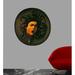 Astoria Grand Caravaggio Head of Medusa Wall Decal Canvas/Fabric in Black | 24 H x 24 W in | Wayfair 1597527E0FB14B00BC47C023BBBFA02F