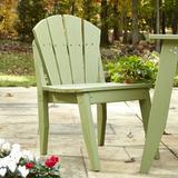 Latitude Run® Boganville Patio Dining Chair Wood in Blue | 36.75 H x 22.25 W x 23 D in | Wayfair 07ED491063CF4532B153CA25AF41445B