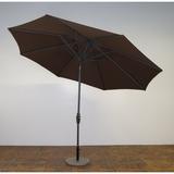 Arlmont & Co. Enid 11' Market Umbrella Metal in Brown | Wayfair 9E8F73276B134153833882C4199AC6A7