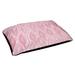 Tucker Murphy Pet™ Byrge Trellis Pattern Dog Bed Pillow Polyester in Pink | 6 H x 28 W x 18 D in | Wayfair 0968E30EE4B046968FF1ED7CCB497FDF