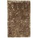 Brown 72 x 48 x 1 in Area Rug - Mercer41 Eldora Handmade Shag Camel/Coffee Area Rug Polyester | 72 H x 48 W x 1 D in | Wayfair