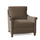 Armchair - Fairfield Chair Olivia 34.5" Wide Armchair Polyester/Other Performance Fabrics in Gray | 35 H x 34.5 W x 38.5 D in | Wayfair