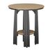 Ebern Designs Orchimont Round 36" Outdoor Table Plastic in Black | 36 H x 32.5 W x 32.5 D in | Wayfair 476E768D9D634BDE9452404B354B9905