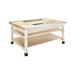 Shain Wood Top Workbench Wood in Brown | 31.25 H x 60 W x 40 D in | Wayfair SMB-540A